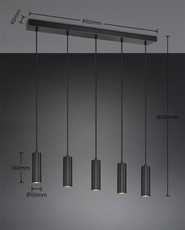 Lampa wisząca nad stół SOKA (367700532) - Trio