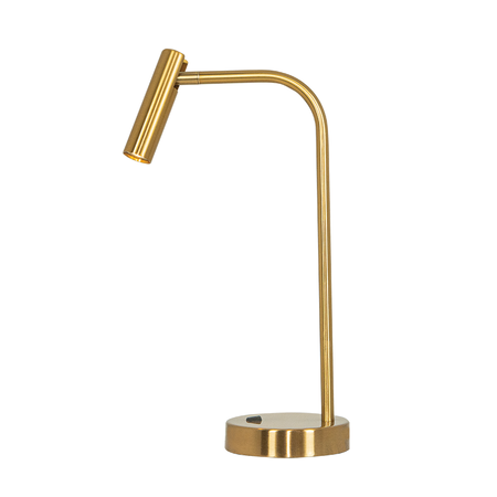 TABLE LED LIGHT 2,5W 3000K METAL-ALUMINIUM GOLD (23037 Zambelis) - Zambelis
