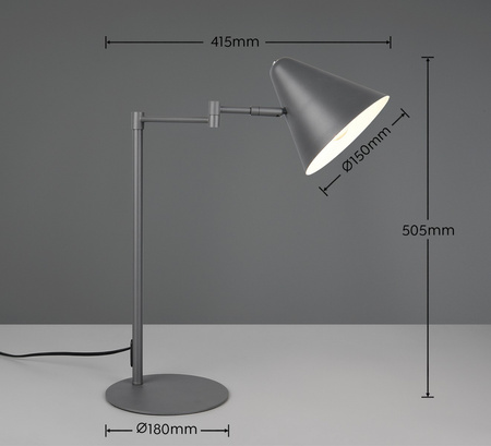 Lampa stołowa z wysięgnikiem COSIMA (563900142) - Trio