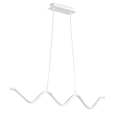 Lampa wisząca ZIGZAG LED biała 90 cm (ST-MD240602 WHITE) - Step into Design