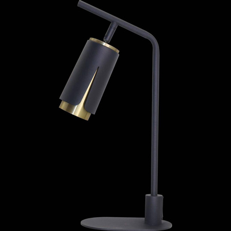 FLOWER BLACK GOLD LAMPKA GABINETOWA 1xGU10 (ML0268) - Milagro