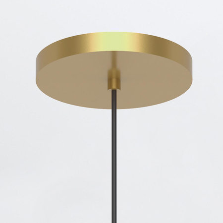 Mała lampa wisząca LED Marni - Naturalny mosiądz (QN-MARNI-1P-NBR) - Quintiesse
