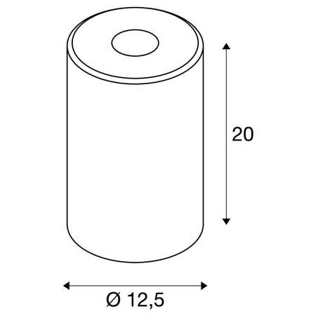 Klosz szklany FENDA (1002217) - SLV