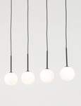 Lampa wisząca MARTIN BLACK / WHITE 4 (4503) - TK Lighting