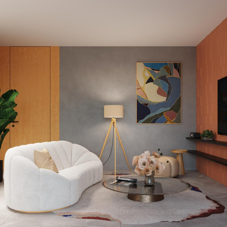 Lampa podłogowa na trójnogu  NATT taupe (SL.1905) - Sollux Lighting