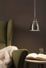 Neordic Hilla  lampa wisząca max. 1x40W E27 żelazo szczotkowane 230V metal (PL79765) - PAULMANN