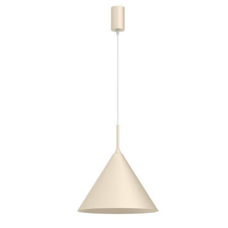 Lampa wisząca CAPITAL kremowa Ø32cm (MLP1560) - Milagro