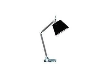 Lampa stołowa ZYTA S TABLE ALU stelaż aluminium AZ AZ2307 + AZ 2597 black | czarny - średnica 20 - Azzardo