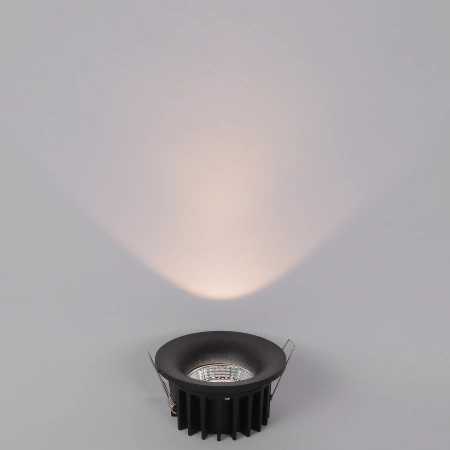 Oczko podtynkowe Cirro 1xLED czarne  (RL0104-CCT-BK) - Yaskr