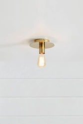 PIATTO Ceiling 1L Dark Brass (108541) Markslojd