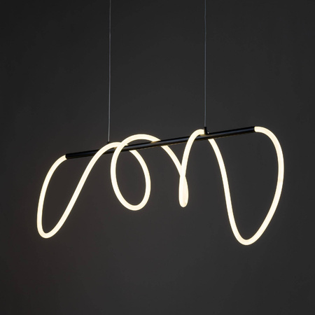 Nowoczesna lampa nad stół FLEXI LED BLACK 45 W (18007) - TK Lighting