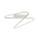CEILING LIGHT 38W 3000K ALUMINUM&SILICON SANDY WHITE (2065 Zambelis) - Zambelis