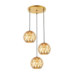 Lampa Wisząca Hilo (PND-22341-3SA-GD) - Italux