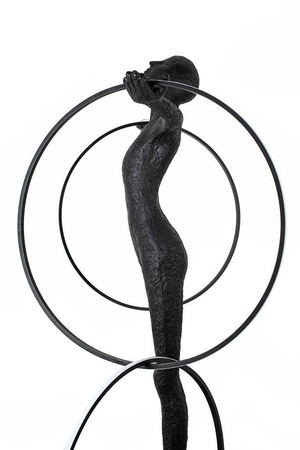 Lampa podłogowa HUMAN CIRCULO włókno szklane (XCF8309) - King Home