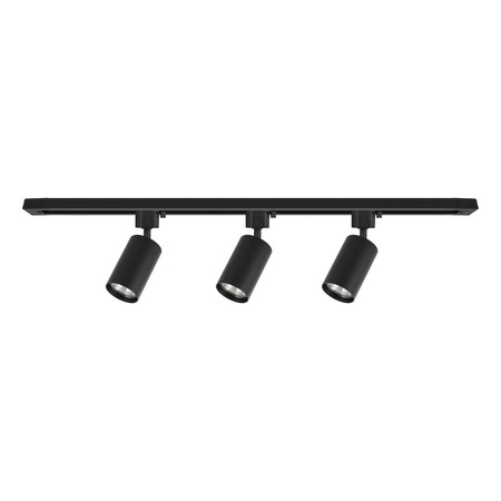 Zestaw Oprawa Tiger Track Czarny 3xGU10 1m (ML2126) - Milagro