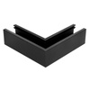 Narożnik Mini Magnetic LL-16ZJ 90°B czarny - DomenoLED