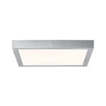 Lunar LED Panel 3000K 400x400mm 21,8W 230V Chrom Mat Aluminium (PL70651) - PAULMANN