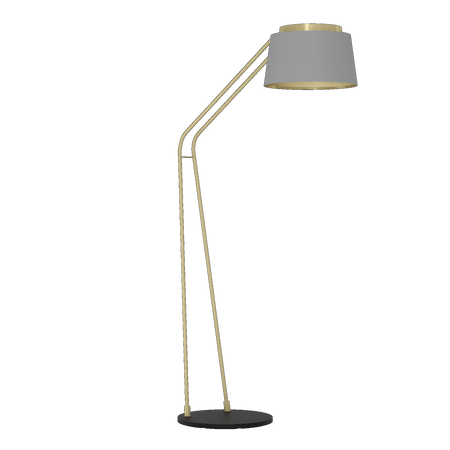 Lampa Podłogowa ALMERIMAR czarna (390174) - EGLO