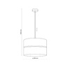 Lampa wisząca ECO Ø38 (5772) - TK Lighting