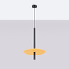 Lampa wisząca FELTRO 1 czarna/żółta (SL.1880) - Sollux Lighting