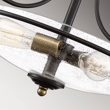 Lampa sufitowa Griffin (QZ-GRIFFIN-SFS-C-PNAB) - Elstead Lighting