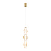 ELVA BRASS LAMPA WISZĄCA LED 22W (18214) - TK Lighting