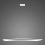 Lampa wisząca Ledowe Okręgi No.1 150cm 3k biała Dali (LA073/P_150_in_3k_white_Dali) - ALTAVOLA DESIGN