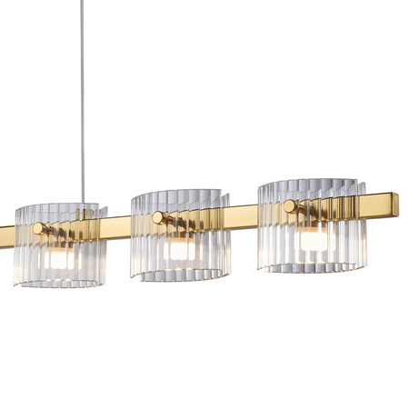 Dekoracyjna lampa wisząca BACCIO LED złota 120 cm (ST-DL8520) - Step into Design