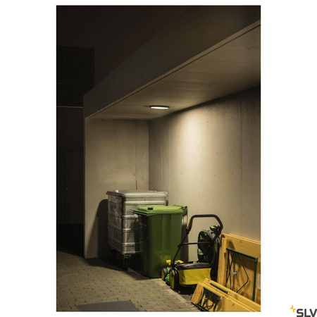 AINOS, lampa sufitowa, LED, 3000K, okrągła, antracytowa (229965) - SLV