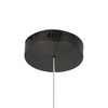 Lampa wisząca CIRCLE 120LED tytan szczotkowany (ST-8848-120 black) - Step into Design