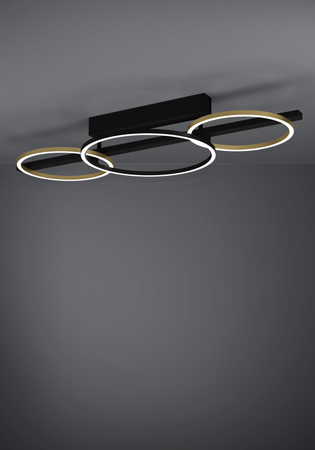 Lampa Sufitowa LANACERA czarna (390086) - EGLO