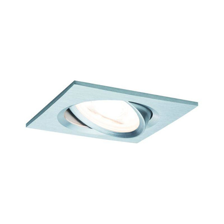 Oprawa wbudowana Nova Coin LED 3-st ściemnianie ruchoma 1x6,5W 2700K 230V Aluminium (PL93491) - PAULMANN