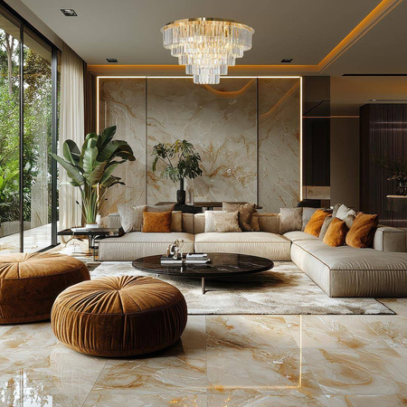 Lampa sufitowa MILANO fi 75cm 12xE14 (ML1025) - Milagro