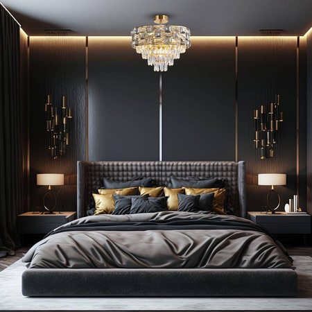 Lampa sufitowa LUXURIA 9 x E14 (ML8894) - Milagro