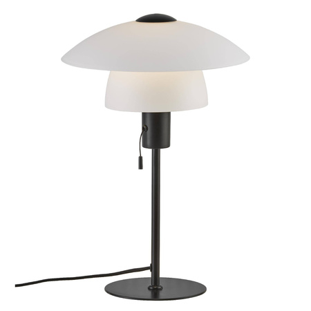 Lampa stołowa VERONA Nordlux E27 15W Szkło Czarny