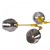 Lampa wisząca MODERN ORCHID-6 złoto szara 130 cm (ST-1232-6-GOLD) - Step into Design