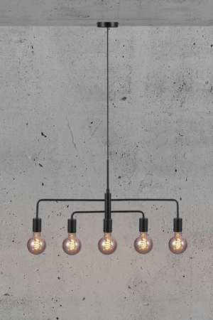 Lampa wisząca GLOOM Nordlux E27 40W Metal Czarny