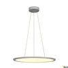 PANEL 60 DALI, lampa wisząca LED indoor, okrągła, kolor szary, 3000K (1003046) - SLV