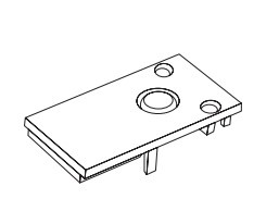 SIDE COVER  BLACK (2098-B Zambelis) - Zambelis