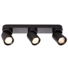 Pointa 3 spot czarny 3xGU10 (LP-6398/3WS BK) - Light Prestige