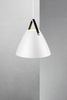 Lampa wisząca STRAP Nordlux E27 40W Metal Biały