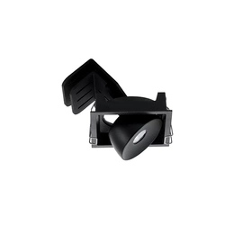 RECESSED SPOT LED LIGHT 9W 3000K BLACK (S146 Zambelis) - Zambelis