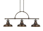 Lampa wisząca EMERY kol. BRĄZ (QZ/EMERY3P PN) Elstead Lighting - żyrandol