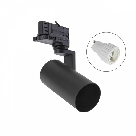 MADARA MINI II GU10 NA SZYNOPRZEWÓD 3F GU10 250V IP20 56,5x121x172mm CZARNY (SLIP003007) - Spectrum LED