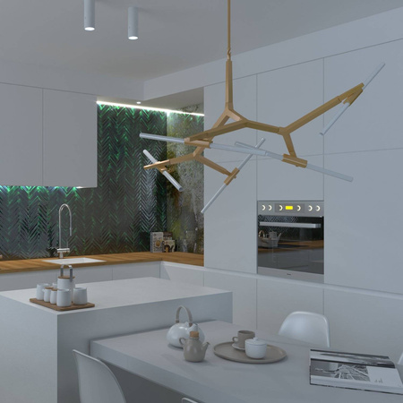 Lampa wisząca STICKS-6 (ST-1001-6 black) - Step into Design