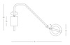 LED WALL LIGHT 7W 3000K ALUMINUM MATT BLACK (22042 Zambelis) - Zambelis
