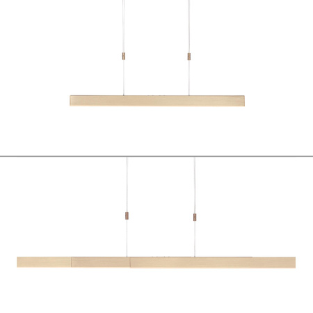 PURE-MOTO LAMPA WISZĄCA MATOWY MOSIĄDZ (2525-60) - Paul Neuhaus