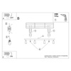 Plafon WINX 4L czarny/złoty (SL.1387) - Sollux Lighting