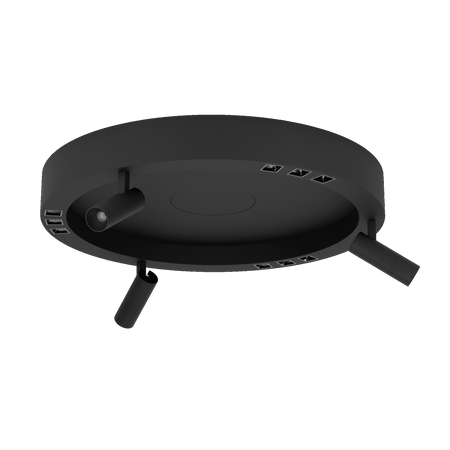 Lampa Sufitowa BRUSCOLI czarna (390052) - EGLO