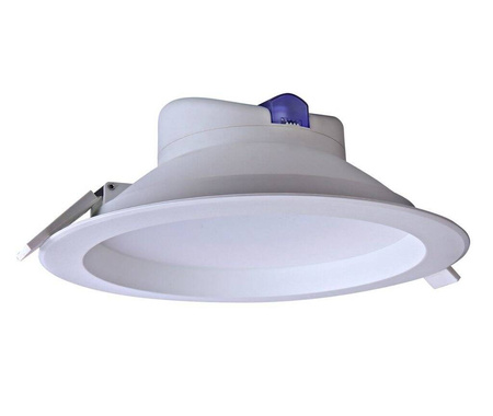Mistic Lighting oprawa sufitowa łazienkowa LED Ecoeye 25W wpuszczana IP44 biały mat 3000K 2230lm, MSTC-05411311